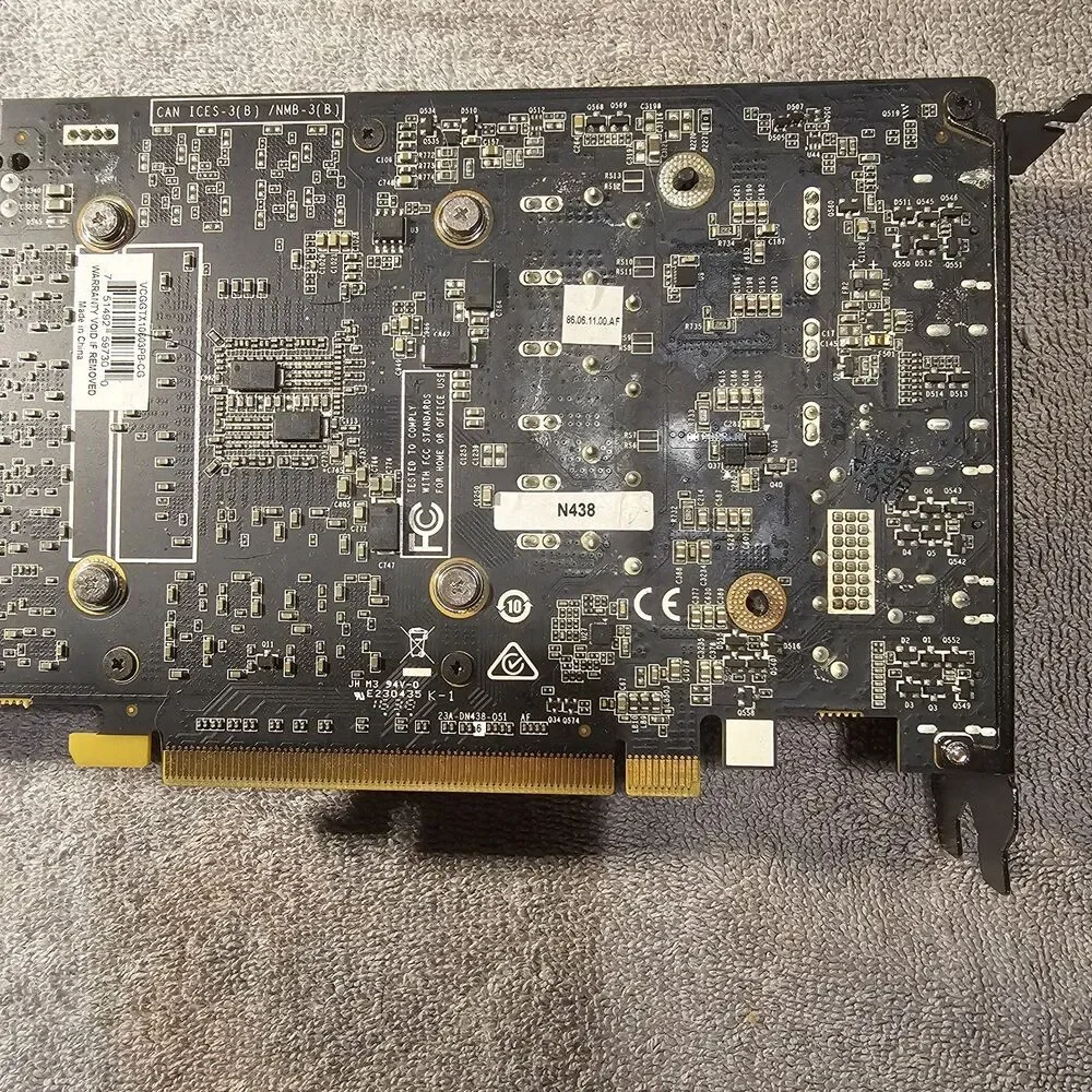 HP NVIDIA Geforce GTX 1060 3 GB GDDR5 PCIe 3.0 x16 Video GMX1060N3H3ES1KTM6AJA